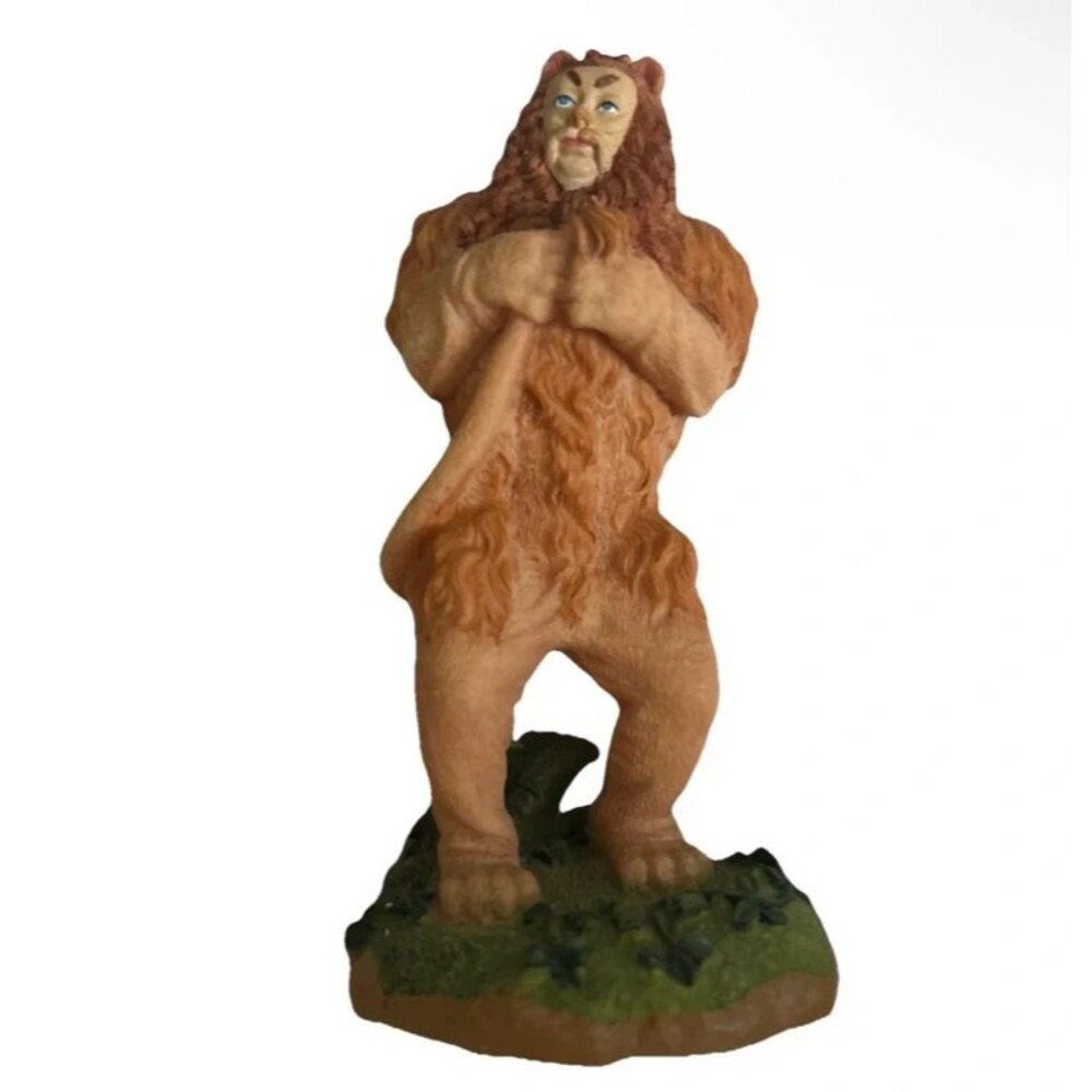 Vintage The Wizard of Oz Cowardly Lion 1999 Enesco Figurine #948322 read desc.